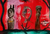 Jeremy Ramsey, I hate Graffiti, I hate Italian food, 2011, acrylic, gouache and collage on paper