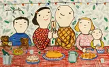 Eva Armisén, A Party, 2016, serigraph