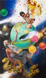 Van Hanos, Another New Years Painting, 2015, oil on linen