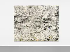 Regata by Angel Otero, 2011, oil and oil paint skin collage on canvas, sold Mar 2021