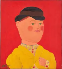 Fernando Botero, Paul Cézanne Jr., 1963, oil on canvas