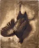 Titus Kaphar, Fowl, 2008, tar on paper