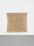 Igshaan Adams, For Those Who Know, 2018, fabric, beads, woven nylon rope, cotton twine, red wine, tea and dye
