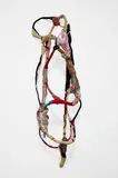 Sonia Gomes, Sem título from the series Torção, 2013, fabric, thread, beads and lace on wire