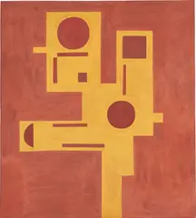 Untitled by Salvador Corratgé, 1961, tempera on green Ingres paper, offered Mar 2021