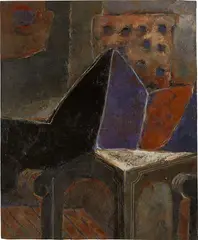 Untitled by Armando Morales, 1967, oil on canvas laid on canvas, sold Mar 2021