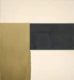 Callum Innes, Exposed Painting, Olive Green, 1998, oil on canvas