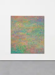 Untitled (Fugue XXIV) by Jean-Baptiste Bernadet, 2014, oil on canvas, sold Mar 2021