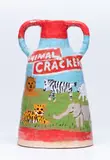 Grant Levy-Lucero, F & R Discount Store Animal Crackers, 2018, glazed stoneware