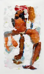 Pope.L, Greek, 2000–2002, archival pigment print on Hahnemühle rag paper