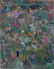 Matthew Wong, Field in a Dream, 2014-2017, oil on canvas