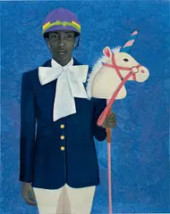 Amy Sherald, It Made Sense...Mostly In Her Mind, 2011, oil on canvas