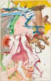 Willem de Kooning, East Hampton V, 1968, oil on paper mounted on canvas