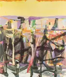 Amy Sillman, Flower Giver, 2005, oil on canvas