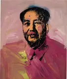 Andy Warhol, Mao, 1973, acrylic and silkscreen ink on canvas