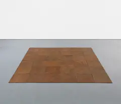 Carl Andre, 36 Copper Square, 1968, copper, in 36 parts