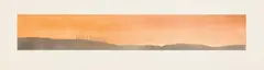 Holloween by Ed Ruscha, 1977, pastel on paper, sold Jun 2021