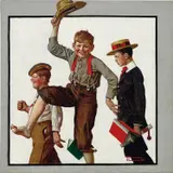Norman Rockwell, Vacation! (Country Gentleman)