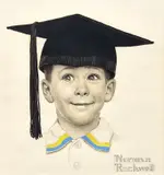 Norman Rockwell, The Young Graduate (Big Day) and The Young Graduate: Two works