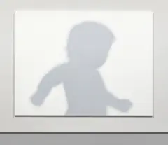 Shadow No. 1398 by Jirō Takamatsu, 1989, acrylic on canvas, offered Jun 2021