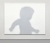 Jirō Takamatsu, Shadow No. 1398, 1989, acrylic on canvas