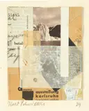 Kurt Schwitters, Untitled (Verkade), 1929, collage on paper, laid on artist's mount