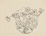 Henri Matisse, Anemones, 1946, India ink on paper