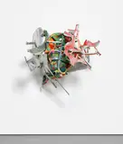 Frank Stella, Seppy, 1998, mixed media on cast aluminum