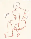 Jean-Michel Basquiat, Untitled (The Athlete)