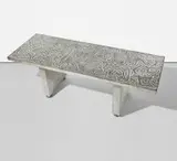 Keith Haring, Writing Table, 1990, bronze