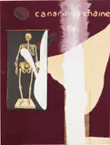 Julian Schnabel, Canard De Chaine, 1989, oil, gesso, wood and screw on velvet with banner
