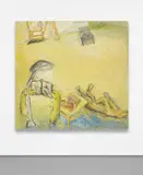 Susan Rothenberg, Yellow Studio, 2002-2003, oil on canvas