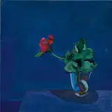 Theophilus Brown, Still Life with Geranium Blossom, 1968, acrylic on Masonite