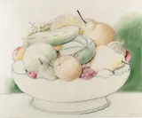 Fernando Botero, Bowl of Fruits