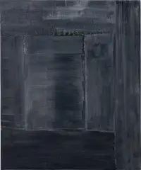 Louise Fishman, Magma, 1989, oil on linen