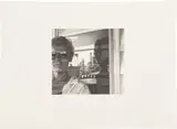 Robert Bechtle, W.C. at Block Island, 1990, charcoal on paper