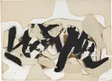 Conrad Marca-Relli, XM-16-78, 1978, oil on paper and painted canvas collage on canvas