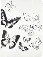 Andy Warhol, Untitled, 1986, acrylic on paper