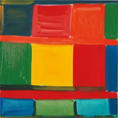 Stay Song 40 by Stanley Whitney, 2019, oil on linen, sold Jun 2021