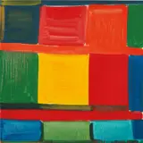 Stanley Whitney, Stay Song 40, 2019, oil on linen