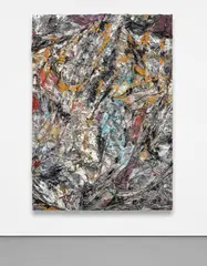 Acis and Galatea by Angel Otero, 2013, oil and oil paint skin collage on canvas, sold Jun 2021