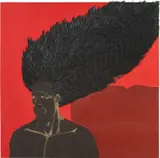 Jeff Sonhouse, Project Science, 2003, oil and matches on canvas