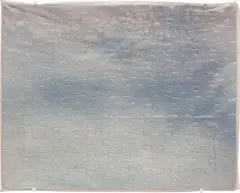 "Untitled" (For White Columns) by Félix González-Torres, 1990, chromogenic print jigsaw puzzle in plastic bag, sold Jun 2021
