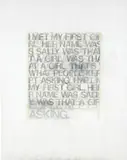 Richard Prince, Just Asking, 2003, acrylic on canvas