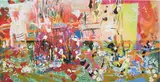 Petra Cortright, 15_independentBUICKS.$$$, 2015, digital painting on raw Belgian linen
