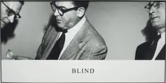 Horizontal Series: Blind by John Baldessari, 2003, digital photographic print mounted to foam PVC board, offered Jun 2021