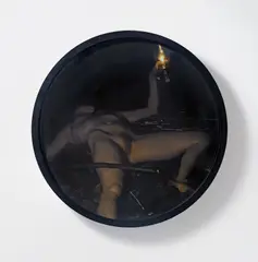 Carrie Mae Weems, The Broken, See Duchamp, 2012, chromogenic print, in artist's frame