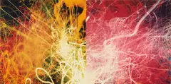 Piotr Uklański, Untitled (Brooklyn Bridge; Tail Lights), 1998, chromogenic print, diptych