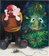 Cheyenne Julien, Untitled, 2017, oil on canvas