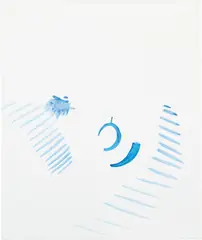 Michael Krebber, Carter Ratcliff, 2004, acrylic on canvas